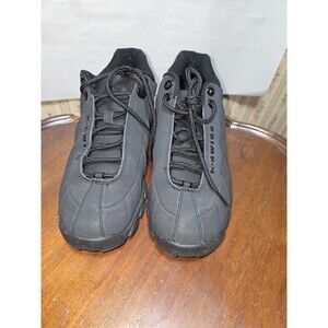 K Swiss ST329 Mens 9 Triple Black Athletic Walking Comfort Shoes 03426